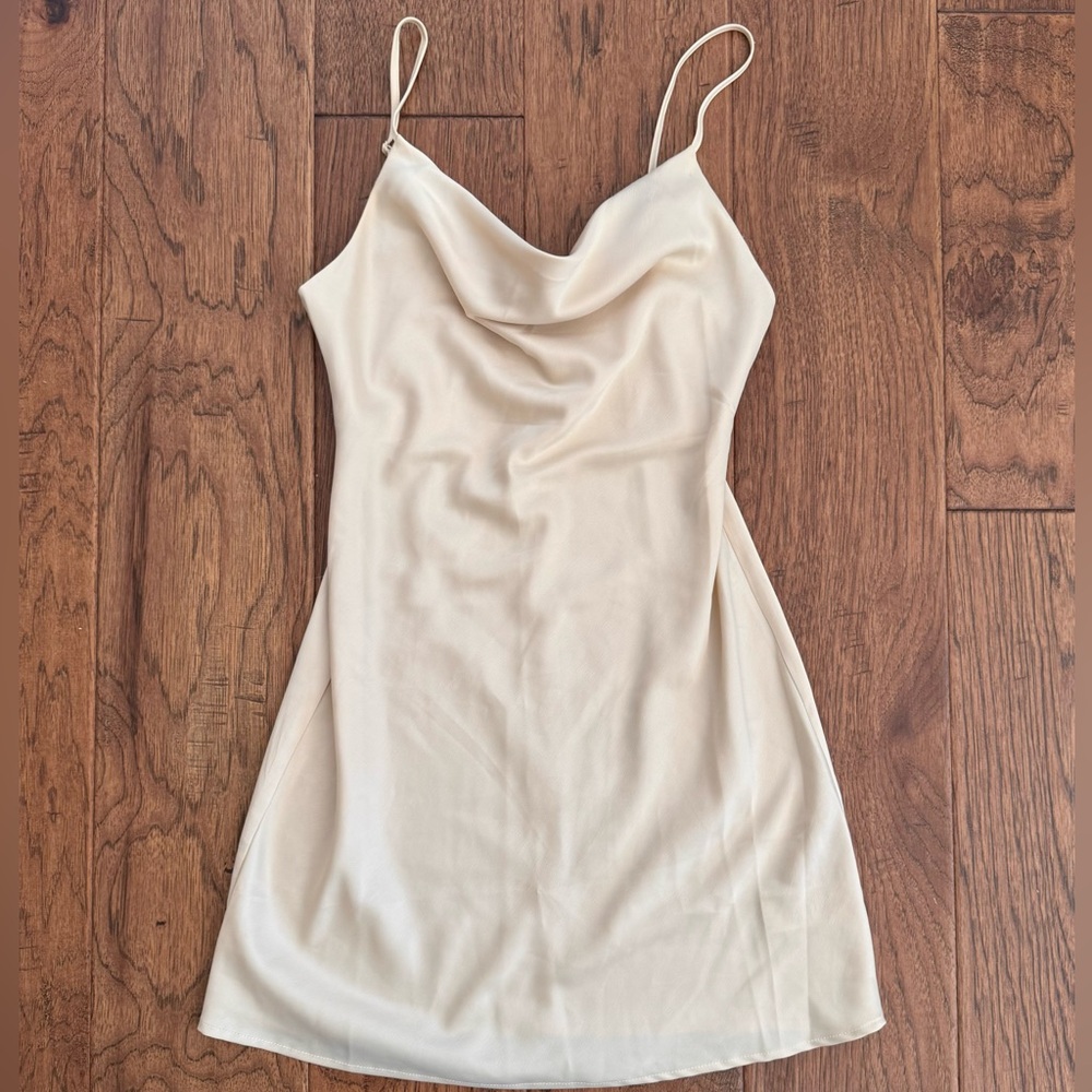 SOLD UO cowl neck slip dress